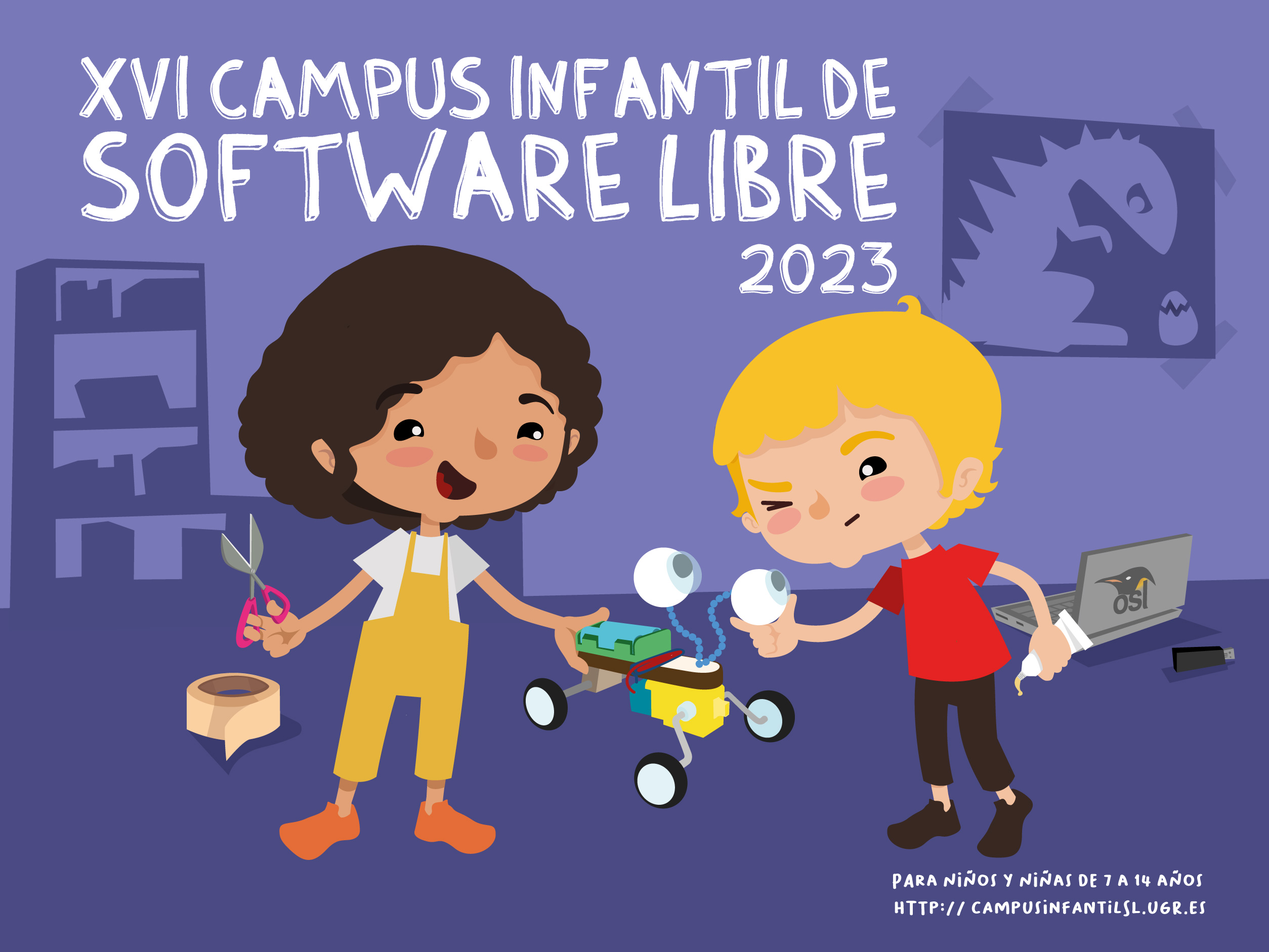 El Campus Infantil de Software Libre de la Universidad de Granada abre su  periodo de inscripción