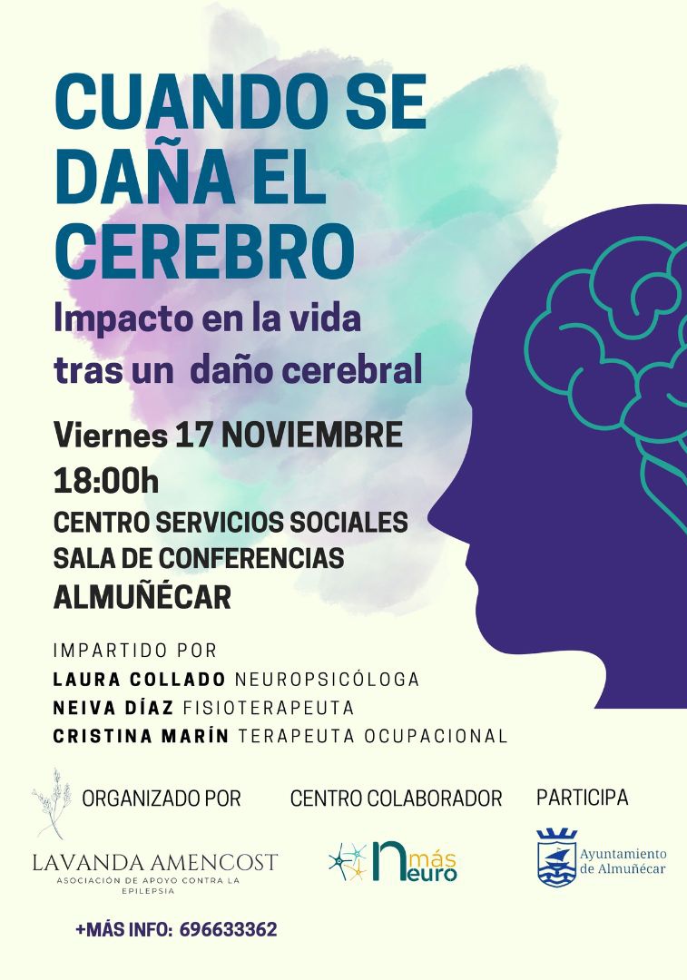 Una charla sobre 'Cuando se daa el cerebro' tendr lugar maana viernes en el centro de Servicios Sociales de Almucar 