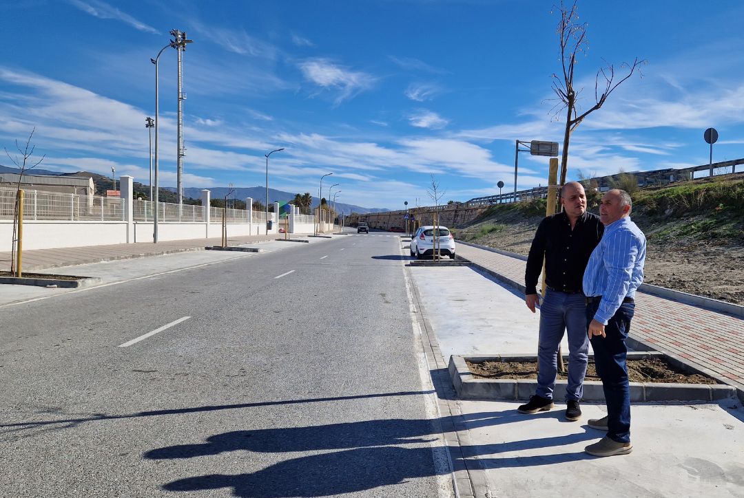 La nueva avenida Gabriel Guirado Alonso concluye sus obras de mejora, con una inversin de 127.000 euros 
					
