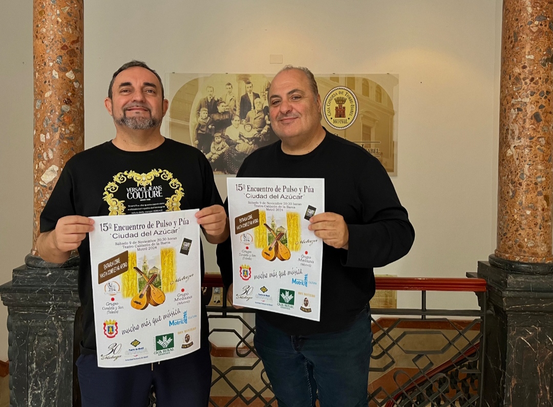 El 15 Encuentro de Pulso y Pa Ciudad del Azcar llega este domingo a Motril con Melaza y el invitado especial Candela y Son de Toledo 
