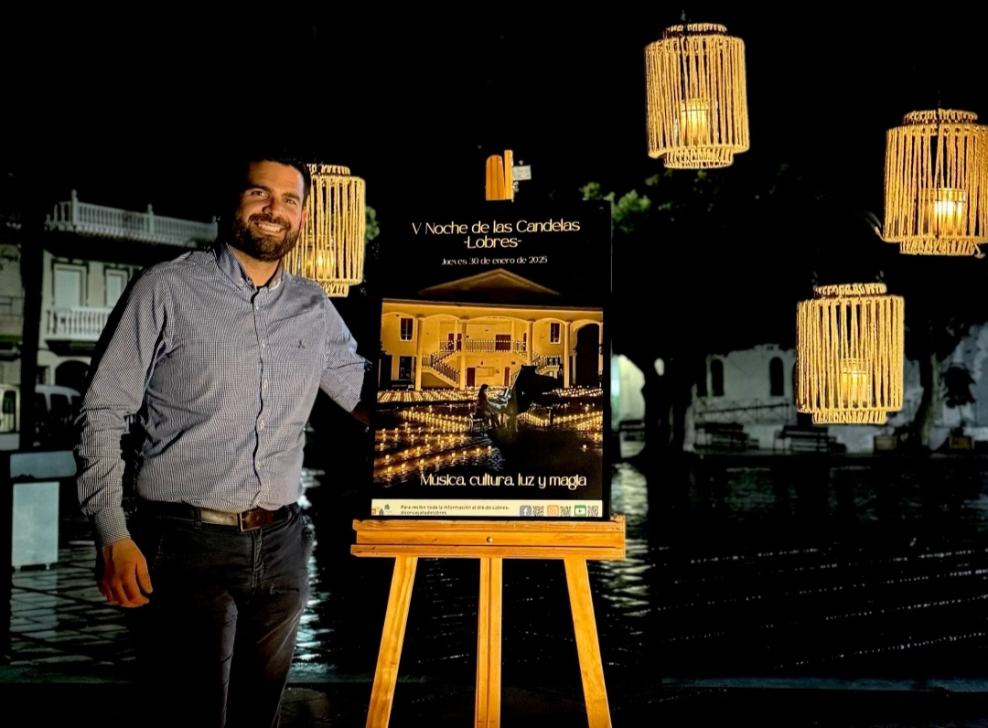 'La Noche de las Candelas' iluminar Lobres por quinto ao el prximo 30 de enero
