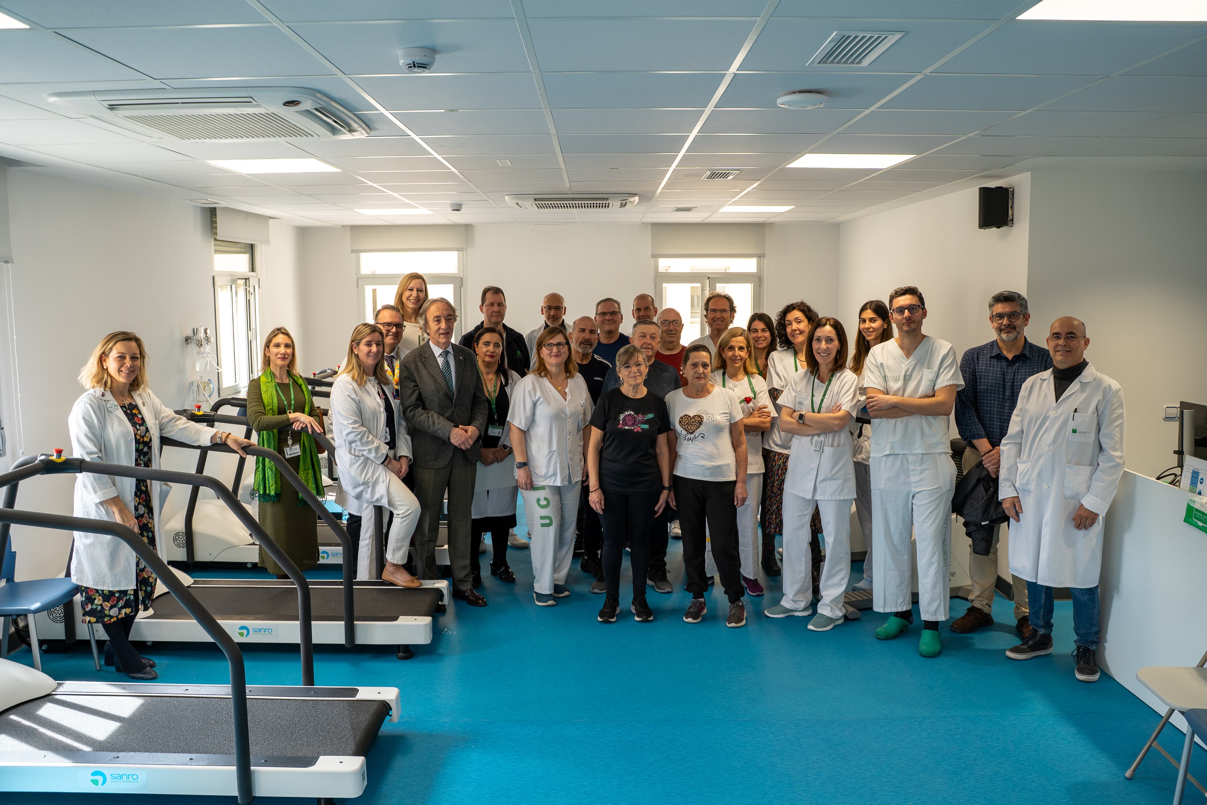 El Hospital Virgen de las Nieves estrena una sala de rehabilitacin cardaca de ltimo nivel