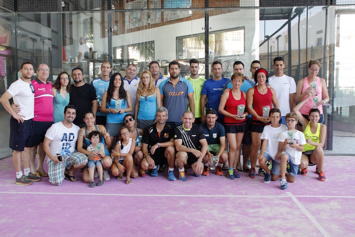 Las parejas Garca-Prieto y Natalia-Rosala ganadores del mster I Circuito de Pdel Padel House Motril