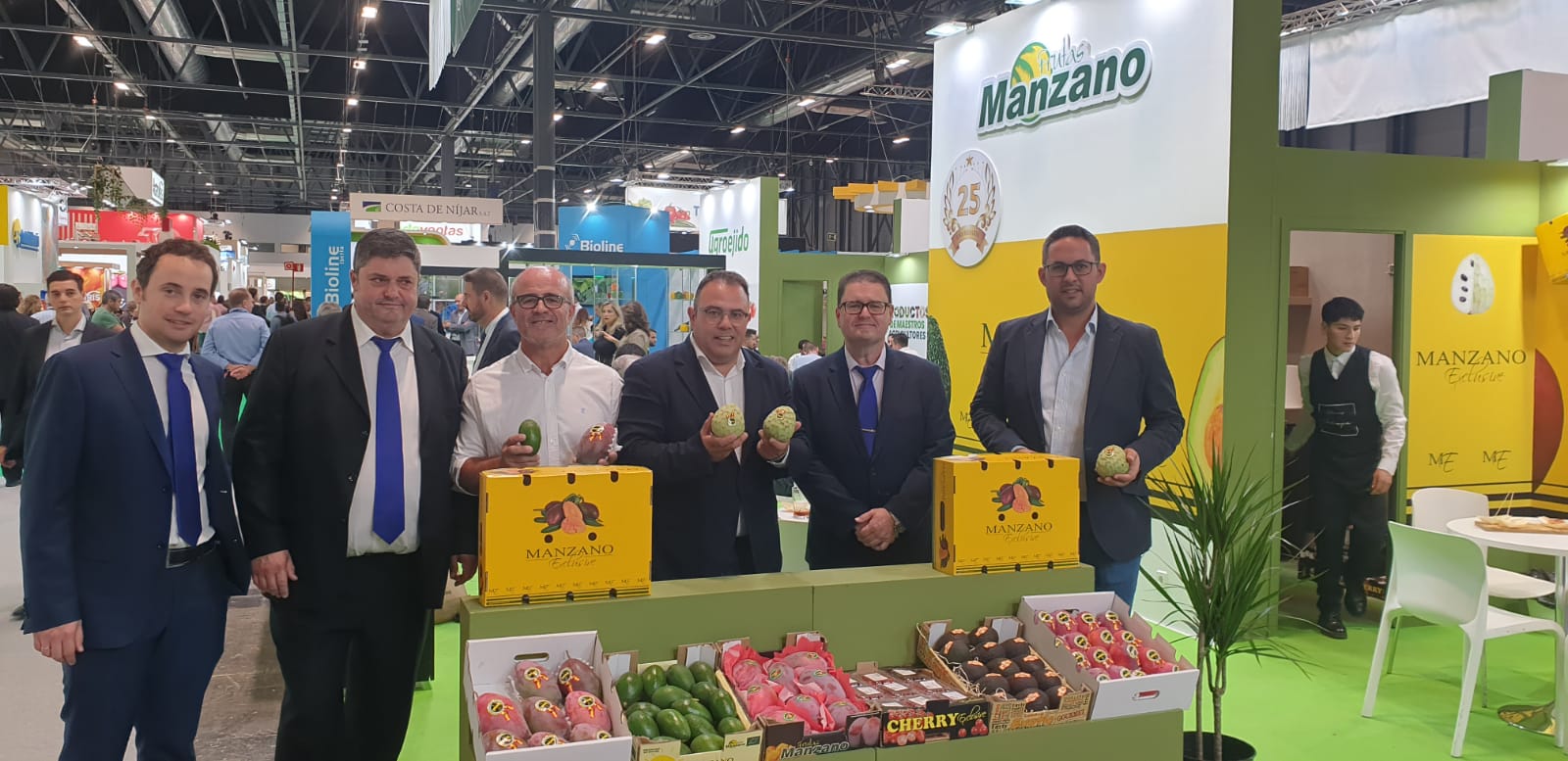 Las empresas hortofrutcolas de Almucar Frutas Los Cursos y Frutas Manzano, presentes en Fruit Attraction